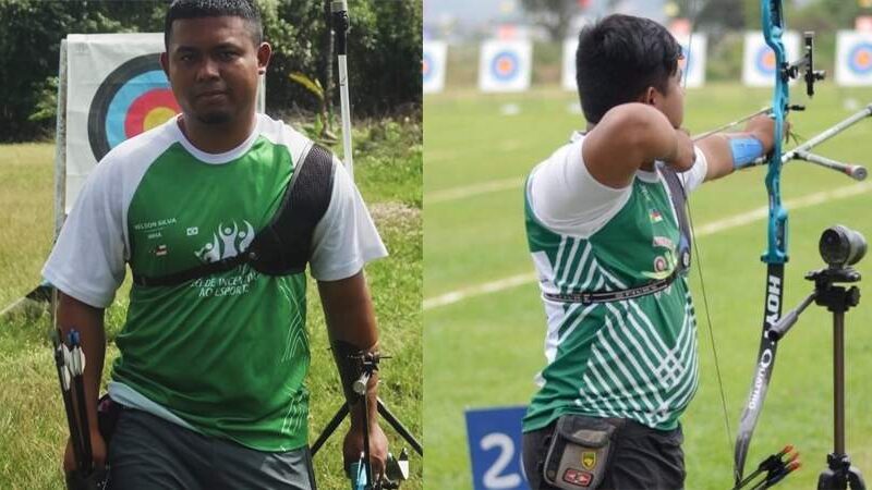 Amazonense Nelson Kambeba busca apoio para representar o Brasil no campeonato nacional de tiro com arco