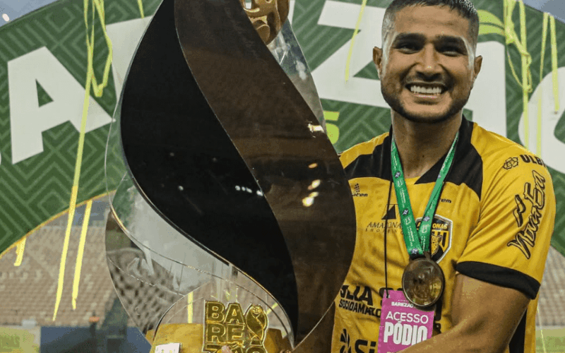 Jogador colombiano volta para casa com conquista e decepção no Amazonas FC.