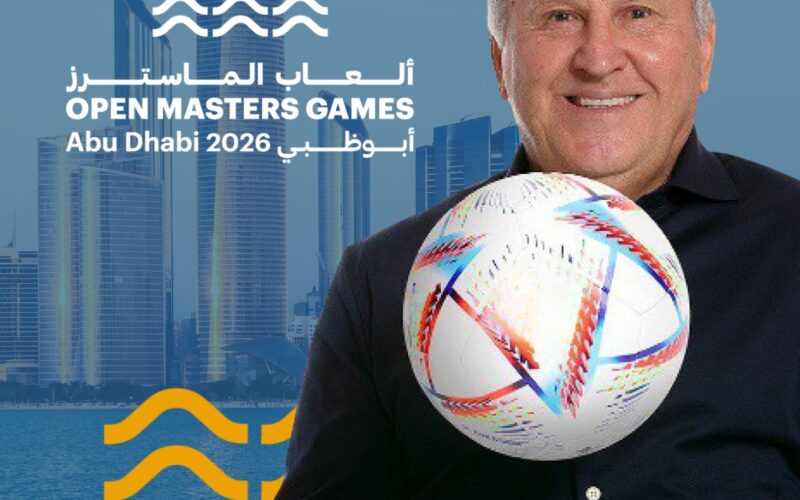 ZICO É NOMEADO EMBAIXADOR DO OPEN MASTERS GAMES ABU DHABI 2026