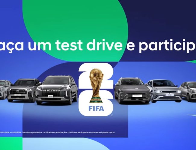 Promoção nacional aposta em test-drive para conectar experiência de marca ao maior palco do futebol mundial
