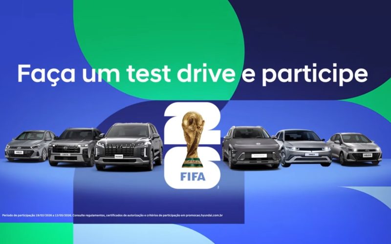 Promoção nacional aposta em test-drive para conectar experiência de marca ao maior palco do futebol mundial