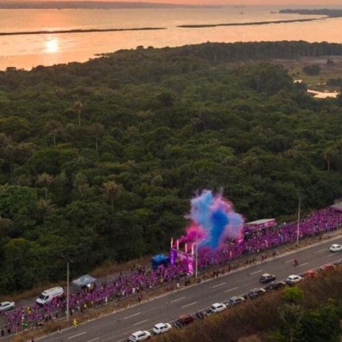 Ponte Rio Negro reúne 2,5 mil corredores em prova de 5 e 10 km em Manaus