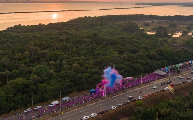Ponte Rio Negro reúne 2,5 mil corredores em prova de 5 e 10 km em Manaus