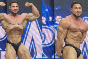 Ramon Dino faz aparição no Mr. Olympia Brasil após terceiro lugar em Las Vegas