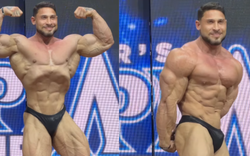 Ramon Dino faz aparição no Mr. Olympia Brasil após terceiro lugar em Las Vegas